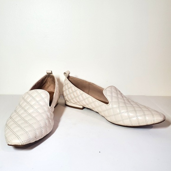 Corso Como Shoes - Corso Como Alanea Tapioca Quilted‎ Leather Loafers Flats Size US 10M